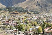 登山途中俯瞰 Kazbegi