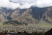 俯瞰 Kazbegi