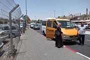 耶路撒冷大馬士革門外乘小巴的地方