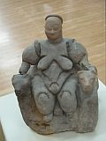 博物館展品 (Sitted Mother Goddess with Leopard)